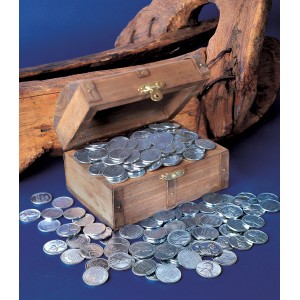 American Coin Treasure 1943 Lincoln Steel Pennies Treasure Chest ACTJ1245